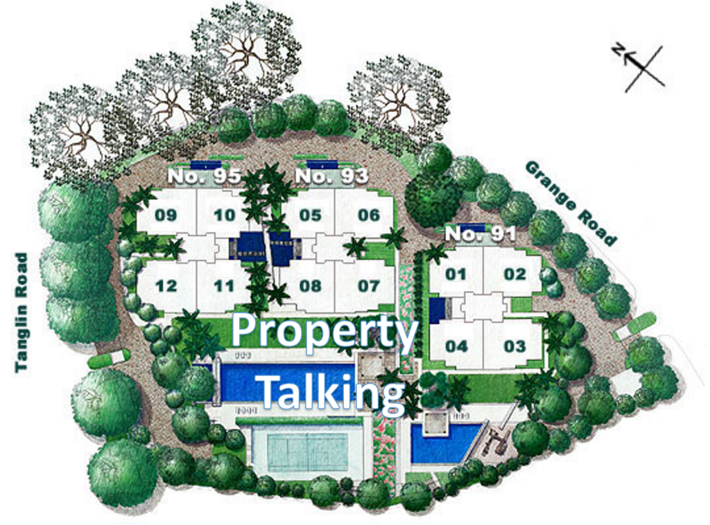 Grange Residences Site plan