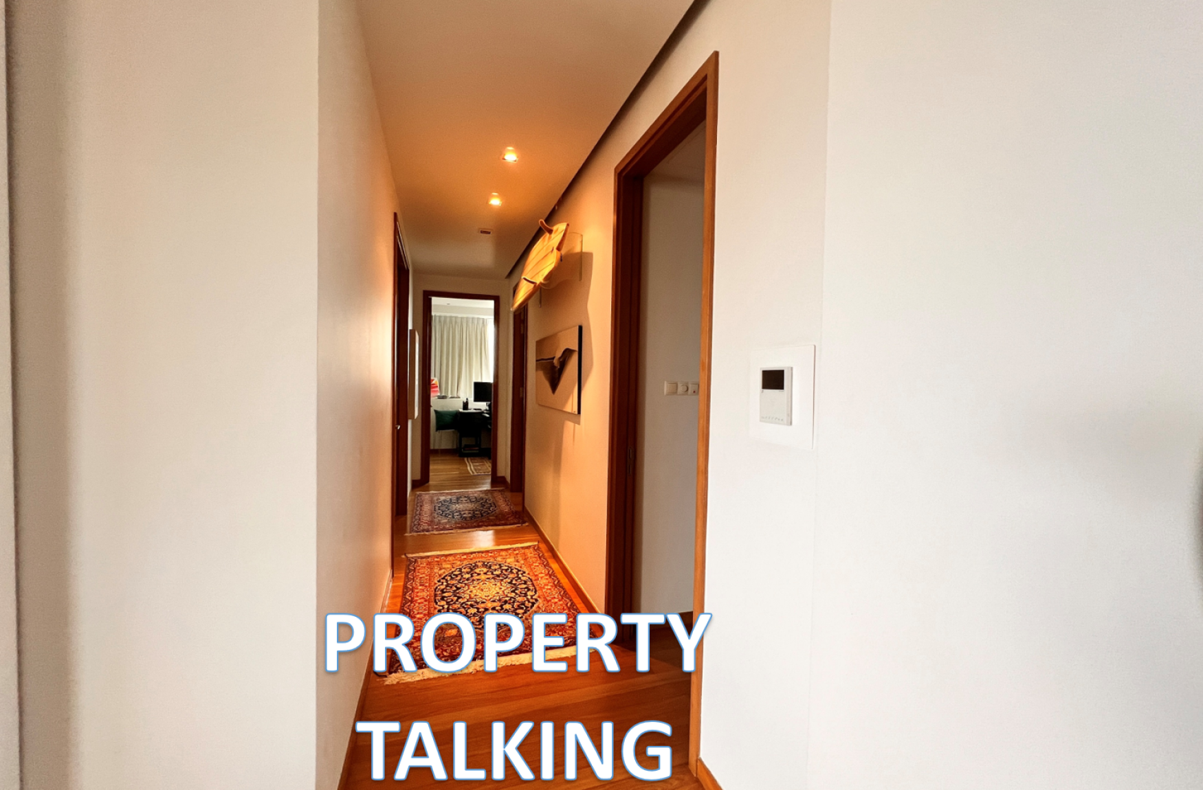 Walkway to rooms